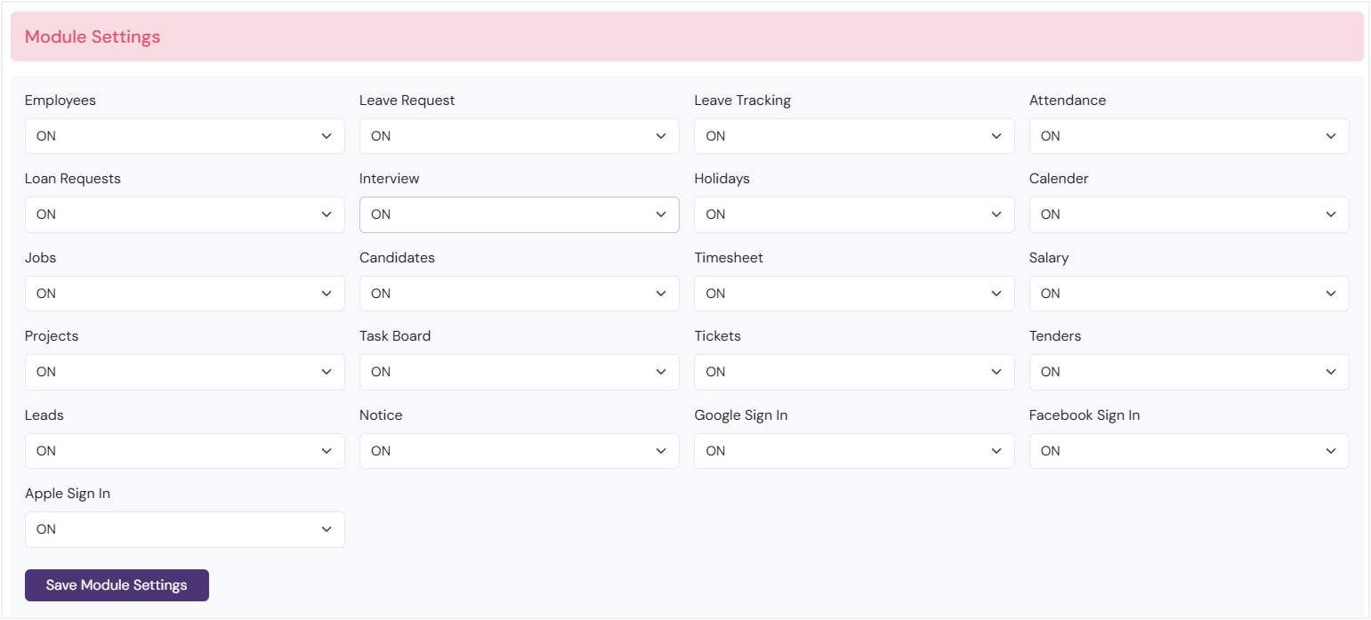 XpressHive HR dashboard showing attendance and payroll analytics